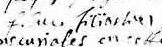 Signature de F. Luc Filiastre: 8 novembre 1701