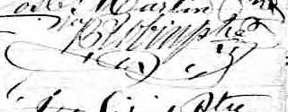 Signature de B. Robin Ptre: 28 avril 1870
