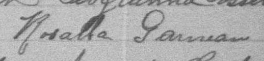 Signature de Rosalba Garneau: 10 mai 1892