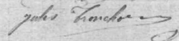 Signature de Jules Tronchon: 5 janvier 1886