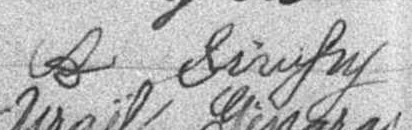 Signature de Sévigny: 15 février 1897 Signature de Sévigny: 15 février 1897
