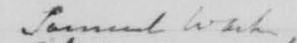 Signature de Samuel Wark: 27 janvier 1857