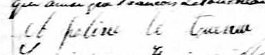 Signature d'Apoline Letourneau: 29 février 1848 Signature d'Apoline Letourneau: 29 février 1848