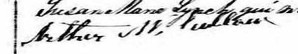 Signature d'Arthur McCulloch: 24 mars 1860 Signature d'Arthur McCulloch: 24 mars 1860
