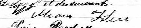 Signature de William Hurt: 17 juin 1873