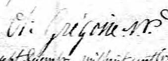 Signature de Oli Grégoire N.P.: 6 décembre 1832