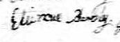 Signature de Etienne Bardy: 18 février 1832