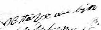 Signature de Octave Aubin: 19 octobre 1835