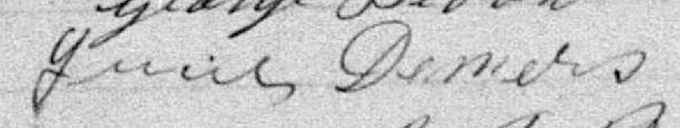 Signature de Lucie Demers: 10 septembre 1885 Signature de Lucie Demers: 10 septembre 1885