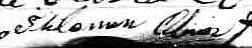 Signature de Philomen Olivier: 3 juillet 1873 Signature de Philomen Olivier: 3 juillet 1873