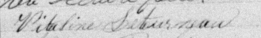 Signature de Vitaline Letourneau: 30 avril 1882 Signature de Vitaline Letourneau: 30 avril 1882