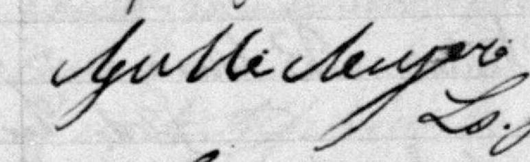 Signature de Yulle Neiyere: 14 août 1897 Signature de Yulle Neiyere: 14 août 1897