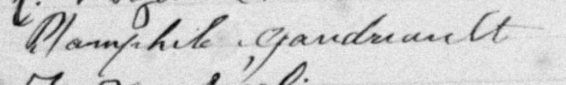 Signature de Plamphile Gaudreault: 23 juillet 1890 Signature de Plamphile Gaudreault: 23 juillet 1890