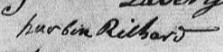 Signature de Hurbin Richard: 29 octobre 1804 Signature de Hurbin Richard: 29 octobre 1804