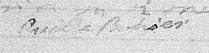 Signature de Ovide Poirier: 27 avril 1840 Signature de Ovide Poirier: 27 avril 1840
