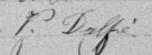 Signature de V. Dalpé: 11 mars 1896 Signature de V. Dalpé: 11 mars 1896
