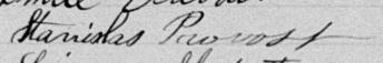 Signature de Stanislas Provost: 8 février 1898 Signature de Stanislas Provost: 8 février 1898
