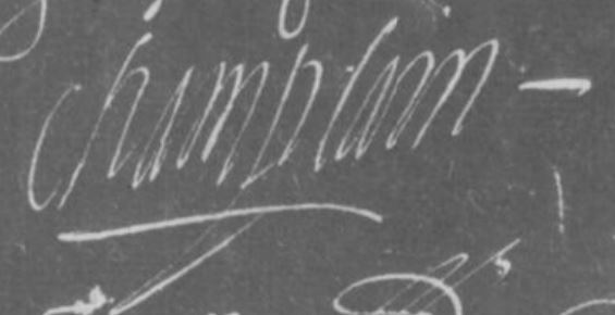 Signature de Champlain: 