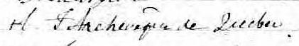Signature de C. F Archevêque de Québec: 20 mai 1868 Signature de C. F Archevêque de Québec: 20 mai 1868